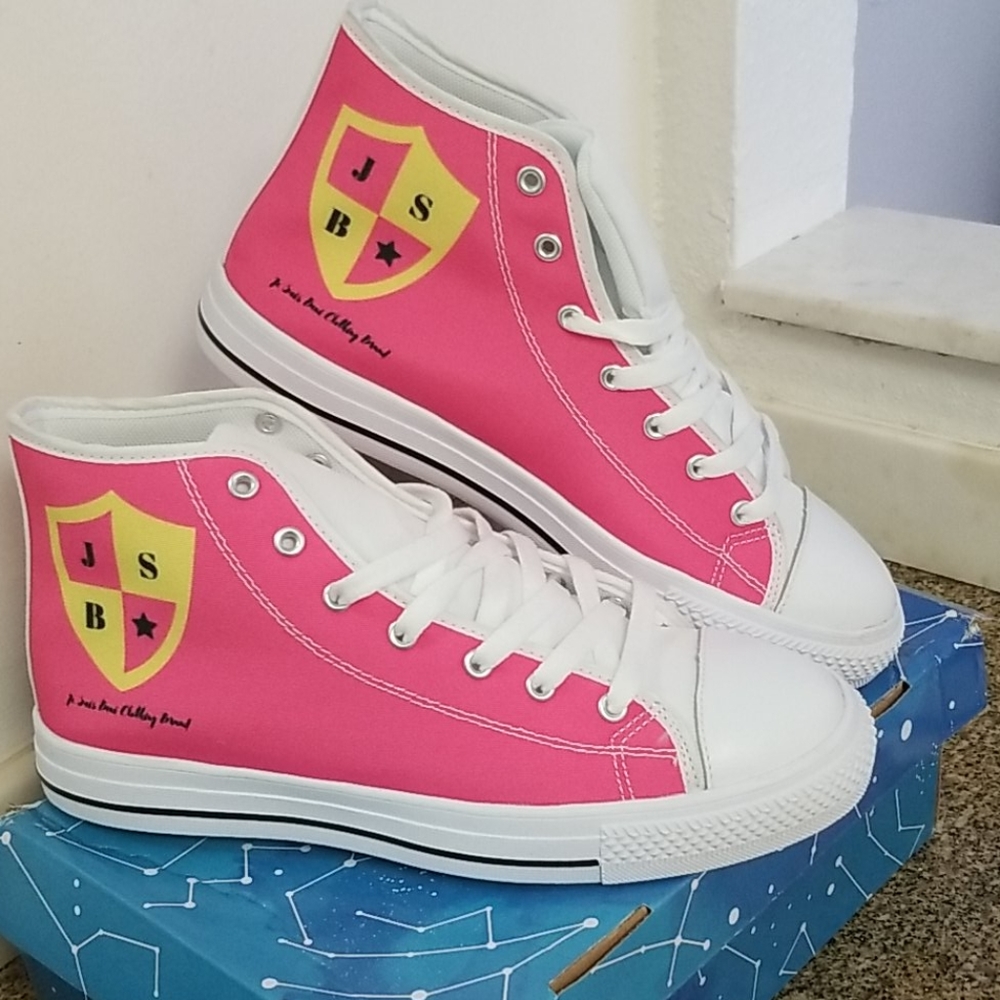 Je Suis Beni Clothing Brand Womens High Top Shoes